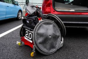車いすラグビー　頚髄損傷