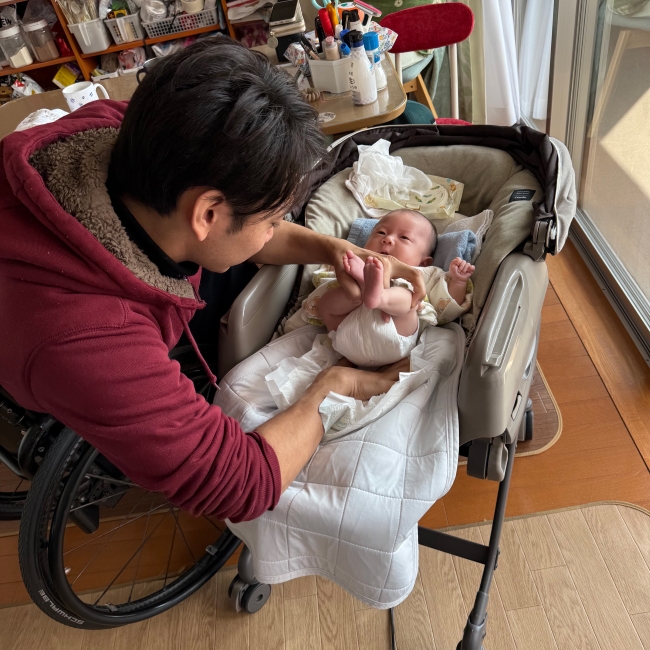 車いすラグビー　頚髄損傷  家族