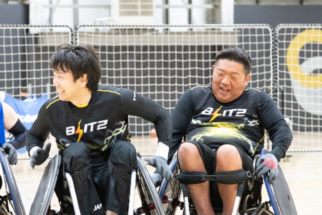 車いすラグビー　頚髄損傷