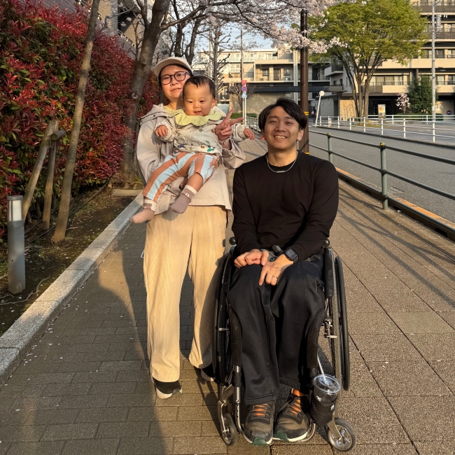 車いすラグビー　頚髄損傷  家族